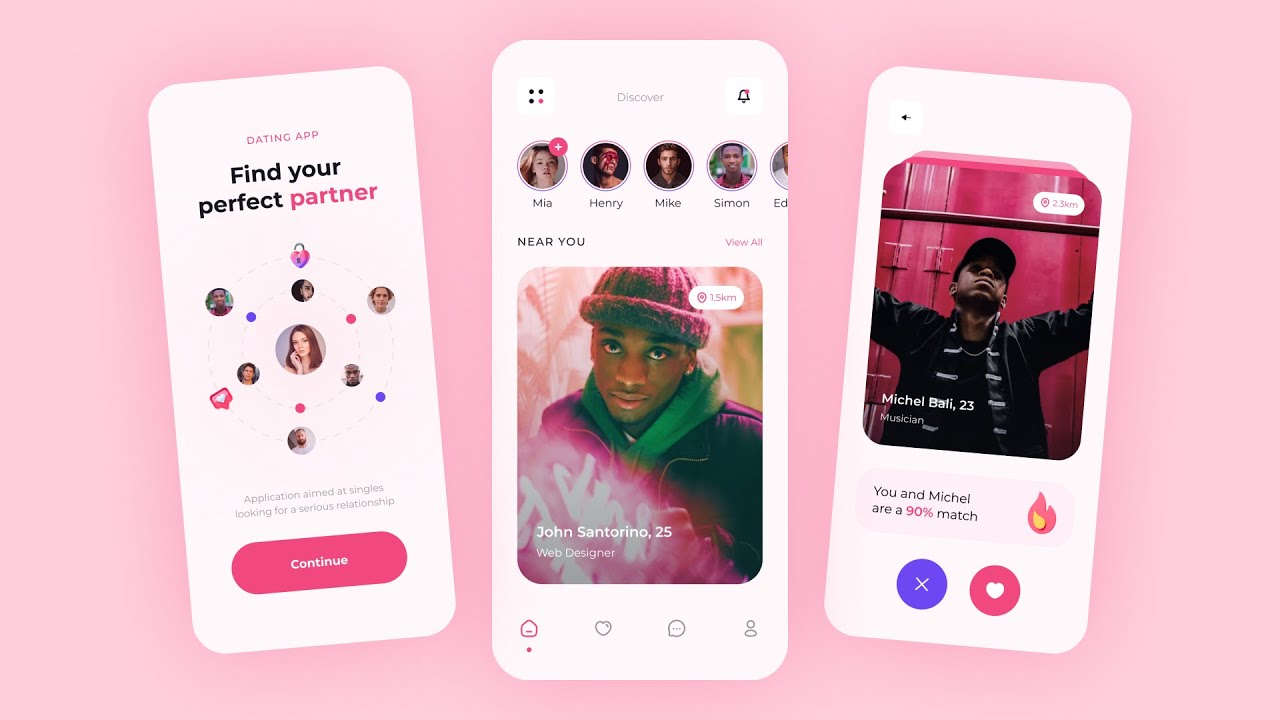 Step-by-Step Guide to Designing an Intuitive UI for Your Dating App.