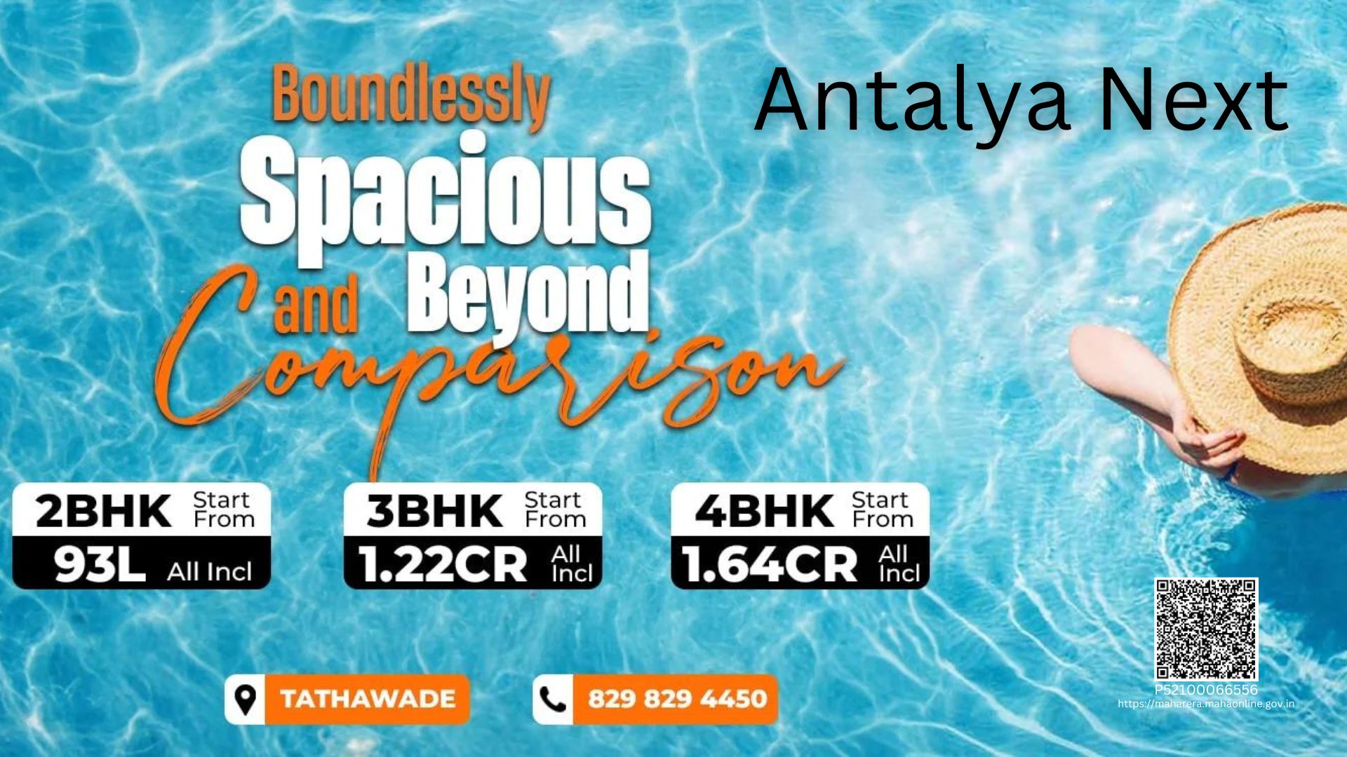 Antalya Next Tathawade/Codename 63 Tathawade: Spacious 2, 3, & 4 BHK Homes.