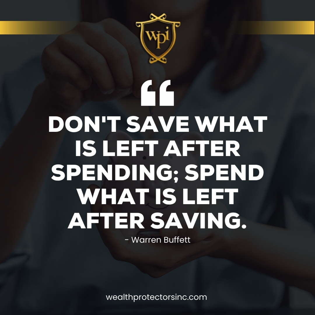 Don't Save What is Left After Spending; Spend What is Left After Saving.