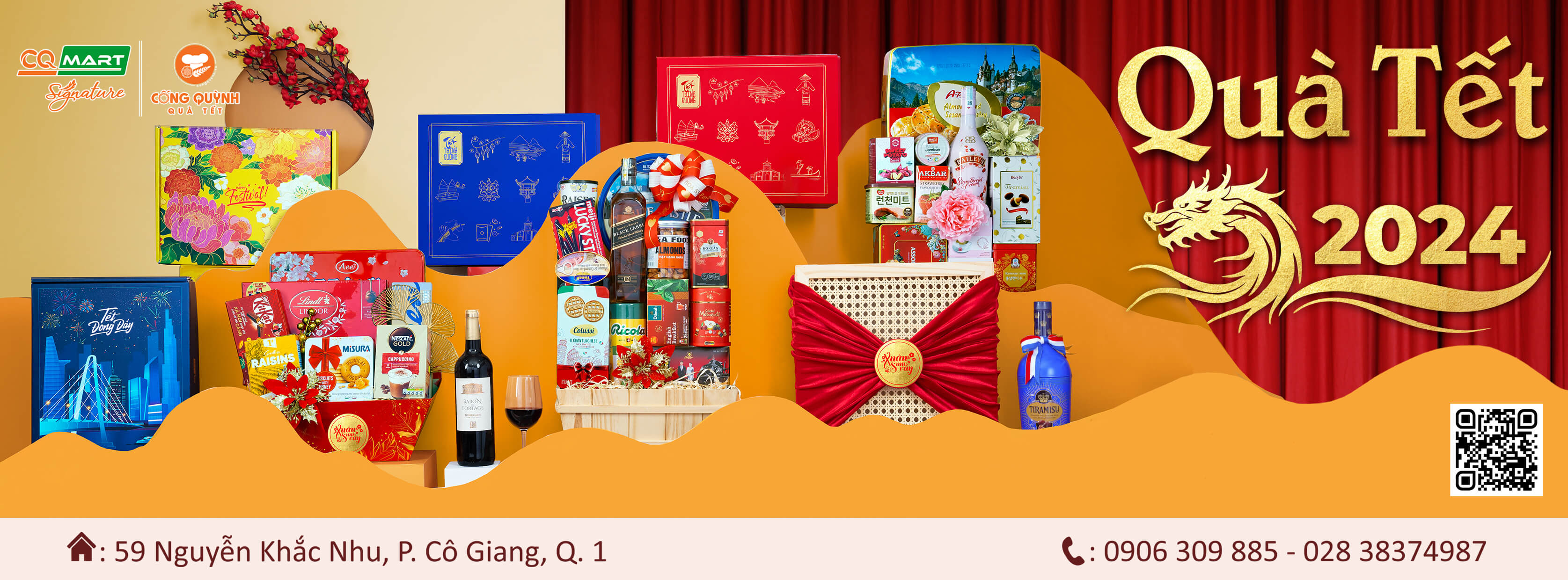 Quà Tết CQ MART với những sản phẩm được đầu tư