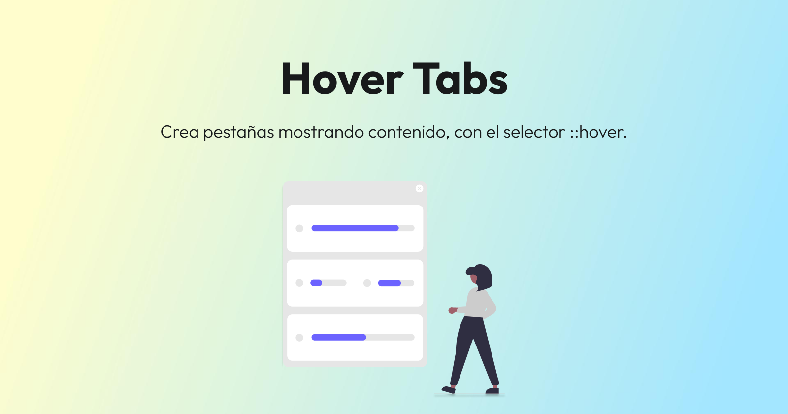 Hover Tabs