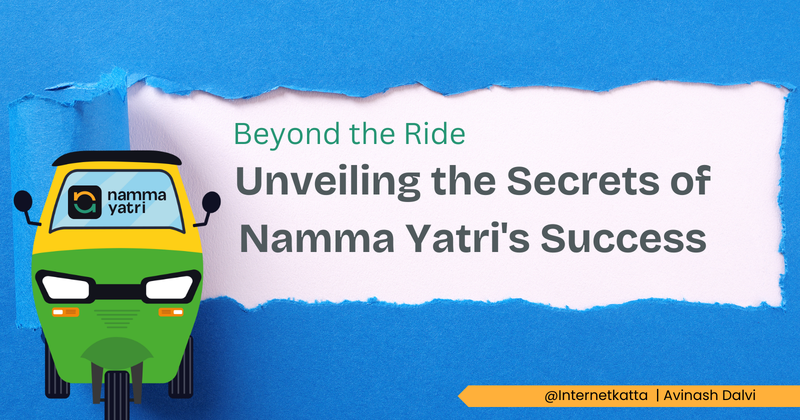 Beyond the Ride: Unveiling the Secrets of Namma Yatri's Success