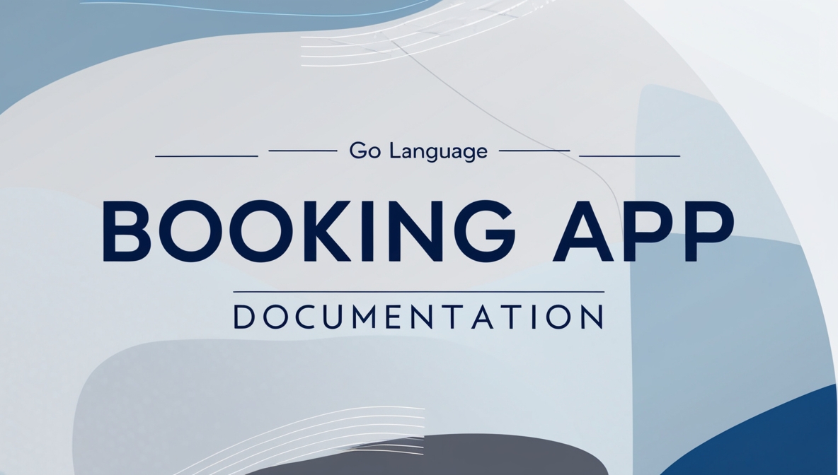 Building a Booking App Codebase in Go: Easy Steps for Everyone