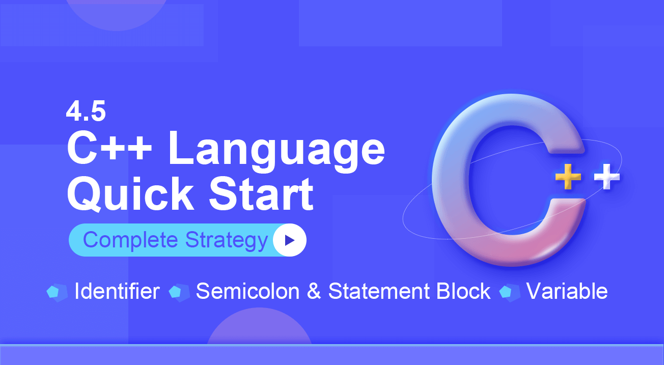 C++ Language Quick Start