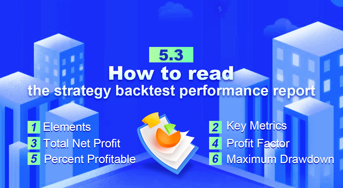 How to read the strategy backtest performance report