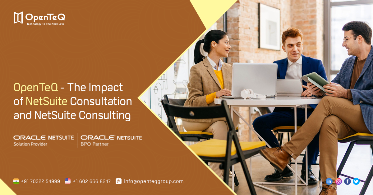 Seamless Business Integration with OpenTeQ NetSuite Consultation and Consulting Services