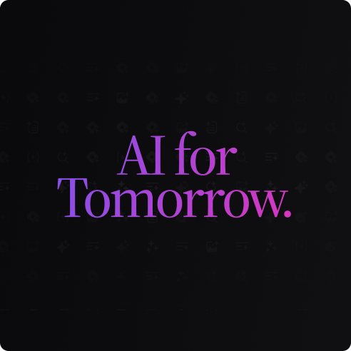 AI for Tomorrow banner