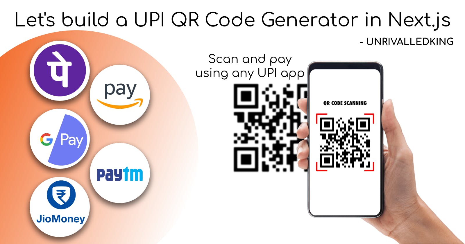 How to Build a UPI QR Code Generator with Next.js