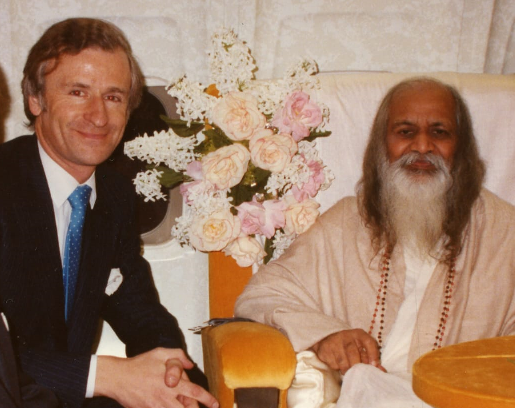 My Dad with Maharishi (1983)