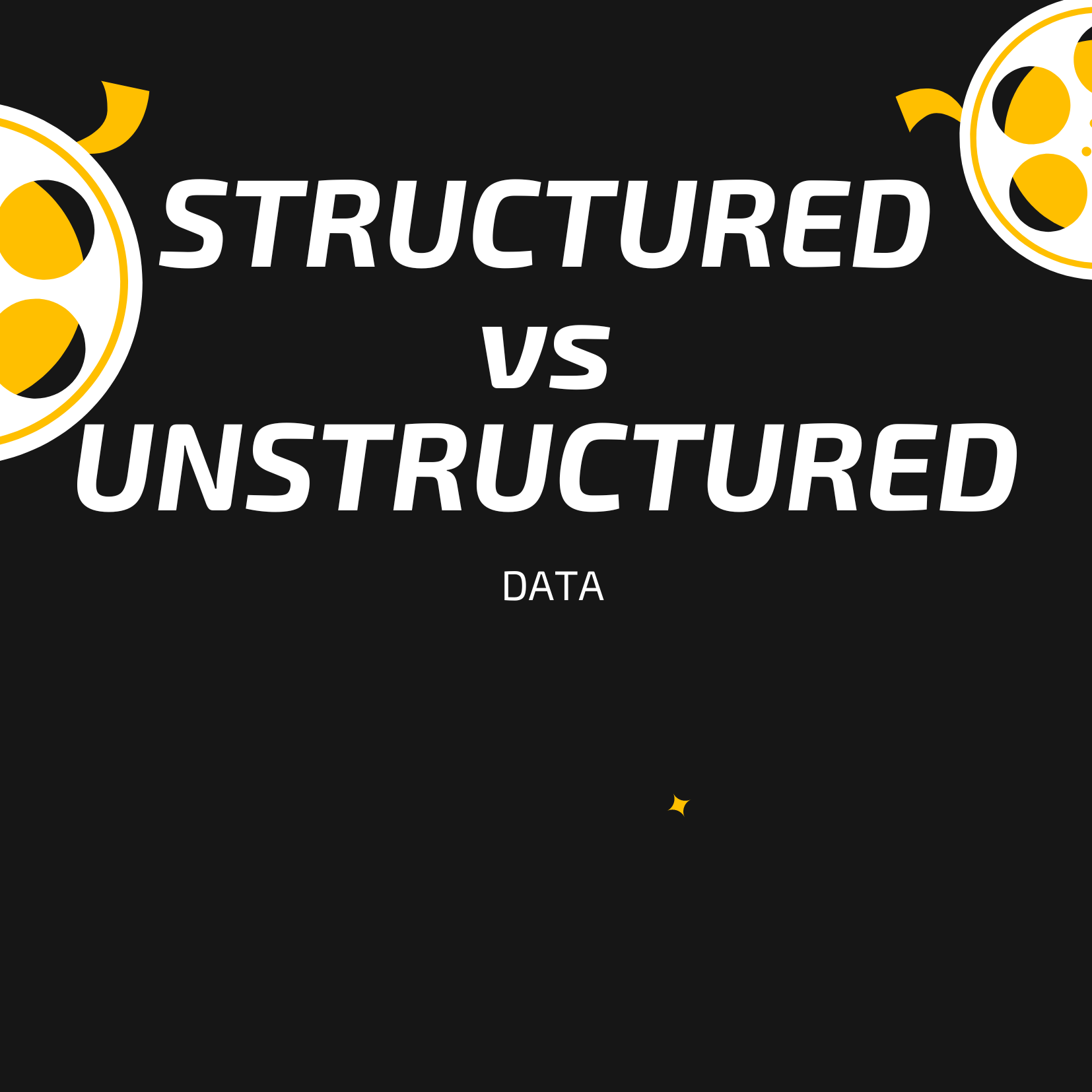 Structured and Unstructured Data