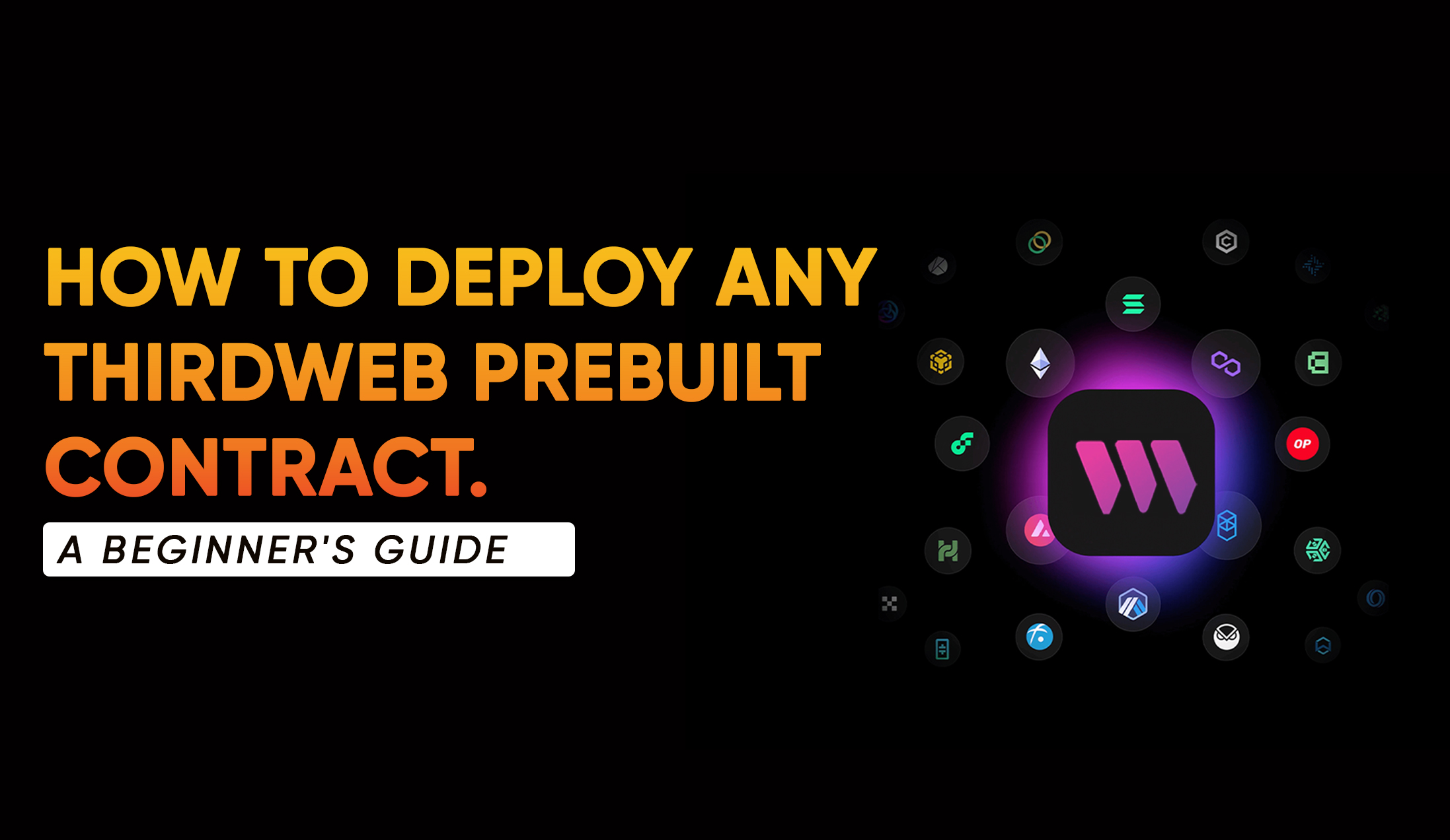 How to deploy any ThirdWeb prebuilt contract.