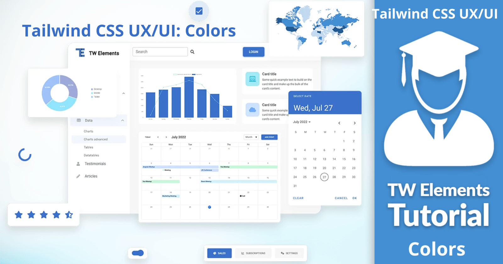 Tailwind CSS UX/UI Design Course - Colors