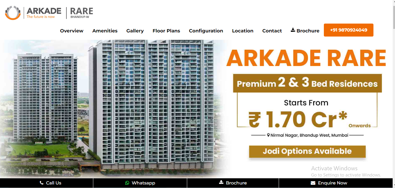 Arkade Bhandup: New Launch Project Mumbai