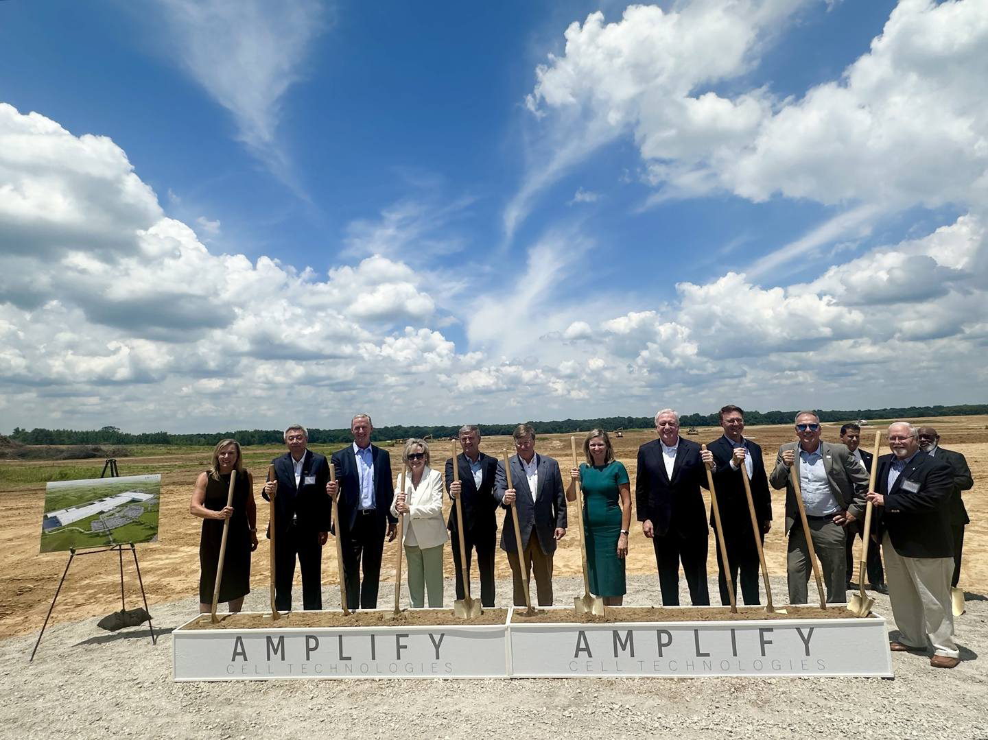 EVE has announced the groundbreaking of a new lithium iron phosphate (LFP) battery factory in the United States.