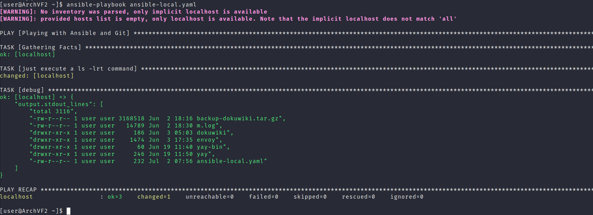 Install Ansible using pip on Risc-v