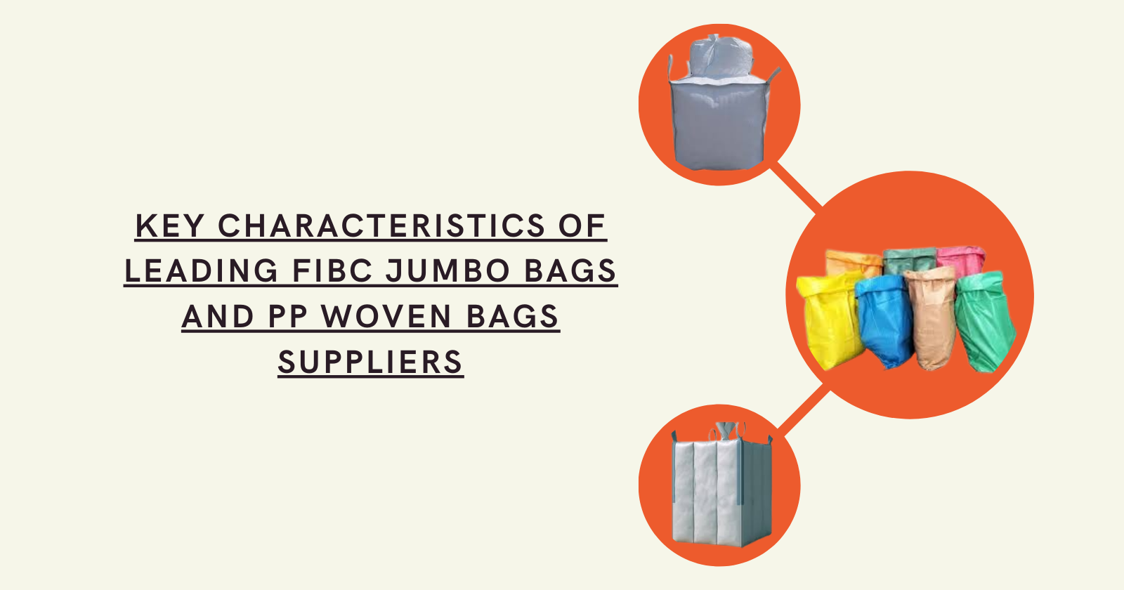 Key Characteristics of Leading FIBC Jumbo Bags and PP Woven Bags Suppliers