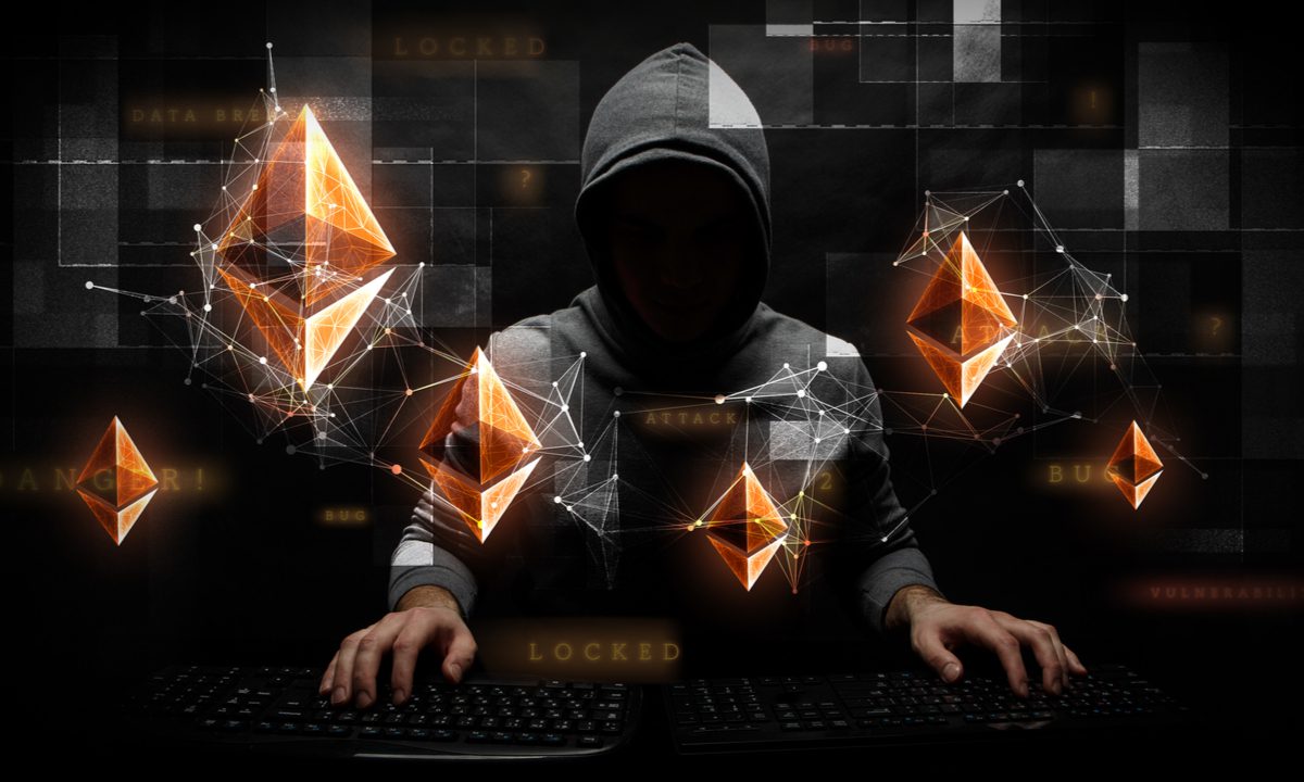 Ethereum (ETH) cryptocurrency hacker