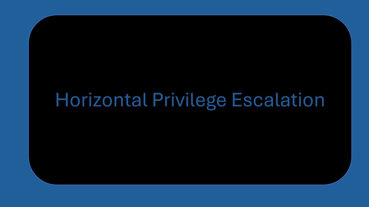 Access Control - Horizontal Privilege Escalation