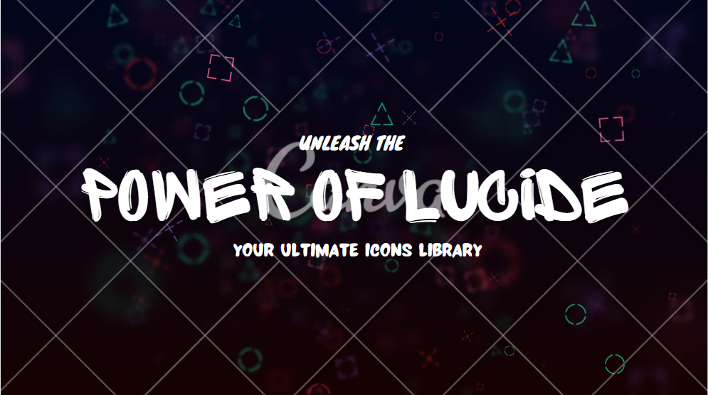 Unleashing the Power of Lucide: The Ultimate Icon Library for Modern Web Development