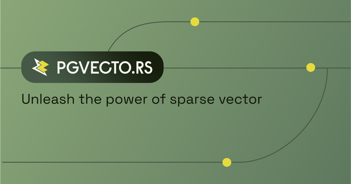 Unleash the power of sparse vector