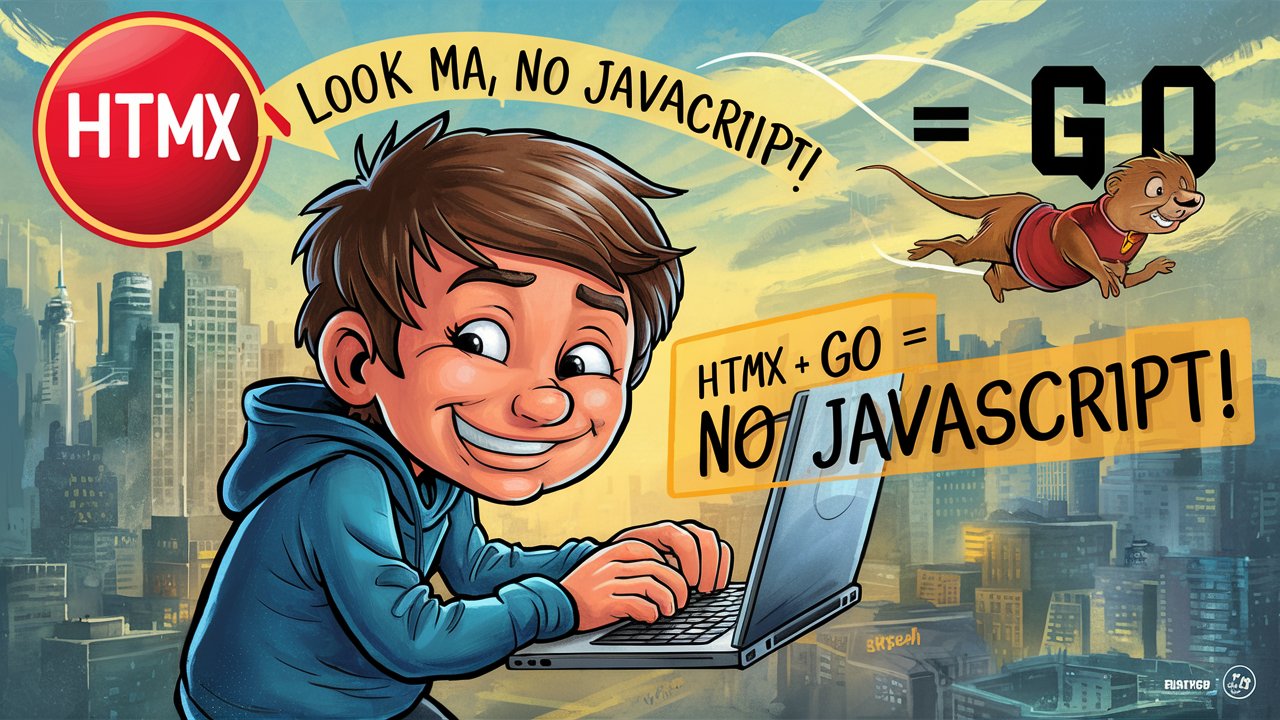 No JavaScript, No Problem! Building Web Apps with HTMX and Go