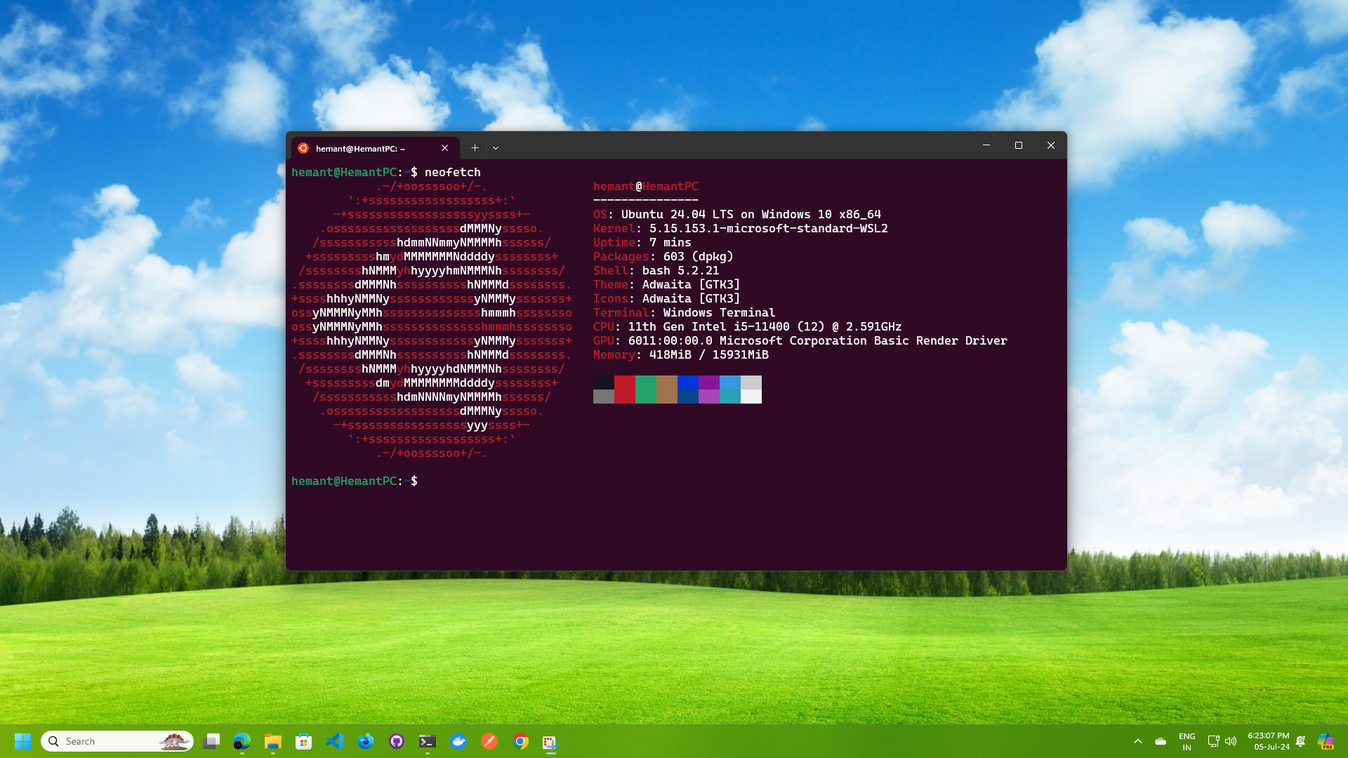 Access Windows File System in WSL Ubuntu