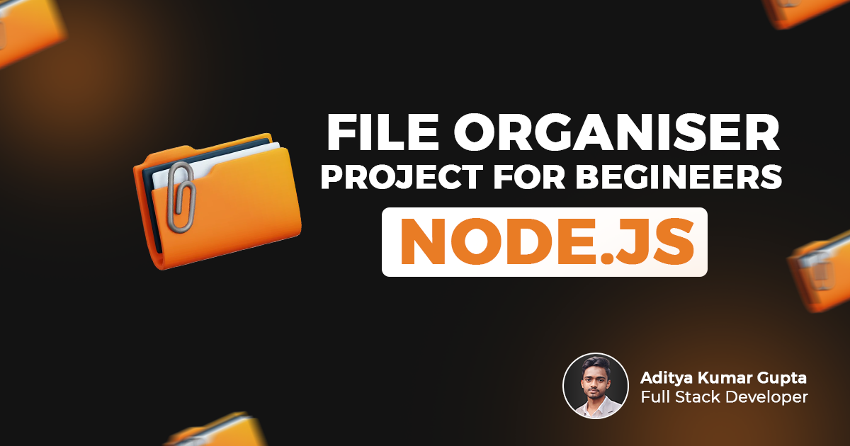 NodeJs File Organizer Project Guide