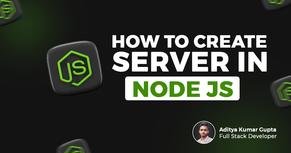 Step-by-Step Guide to Setting Up a Server in NodeJs