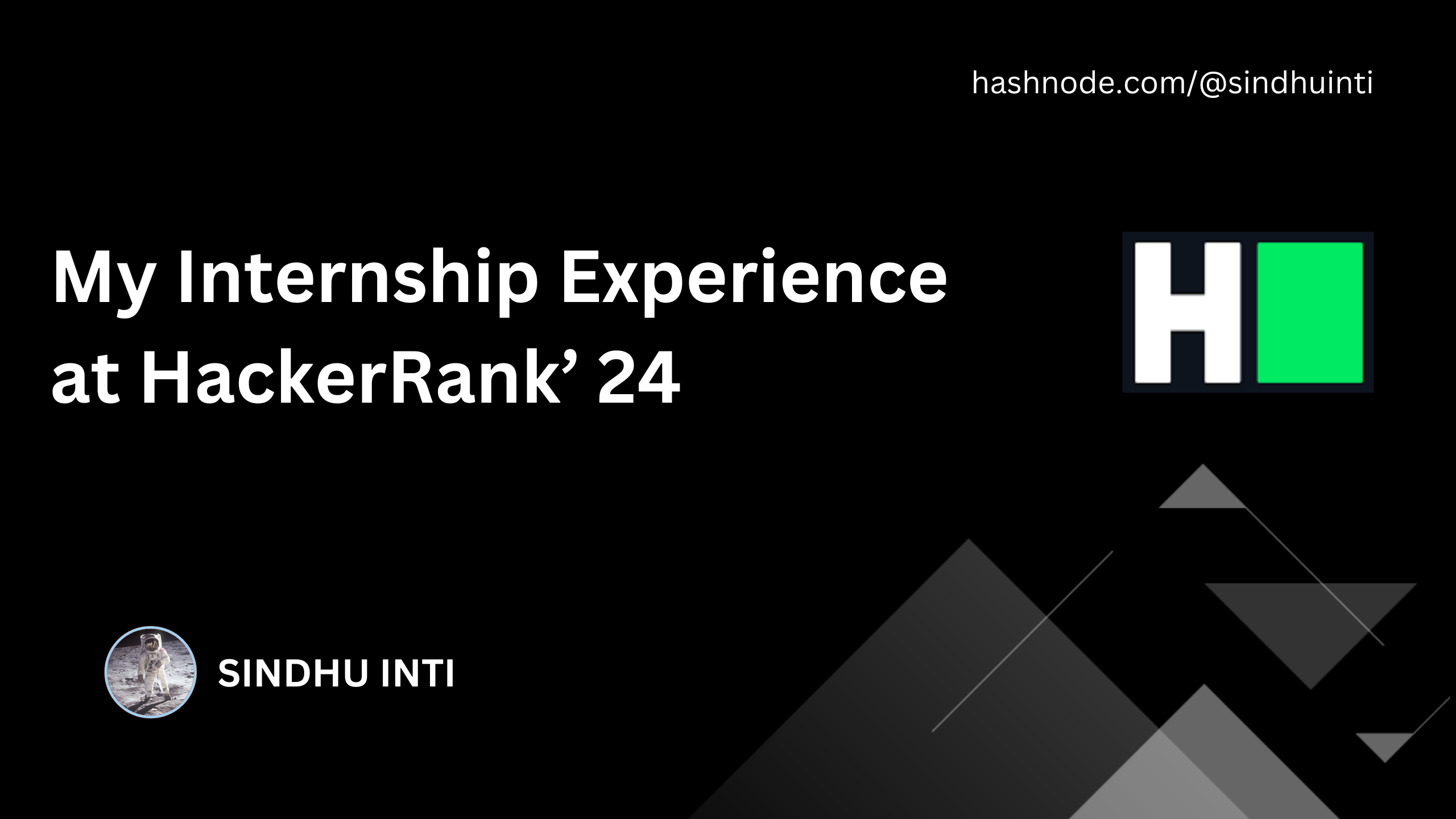 My Internship Experience at HackerRank