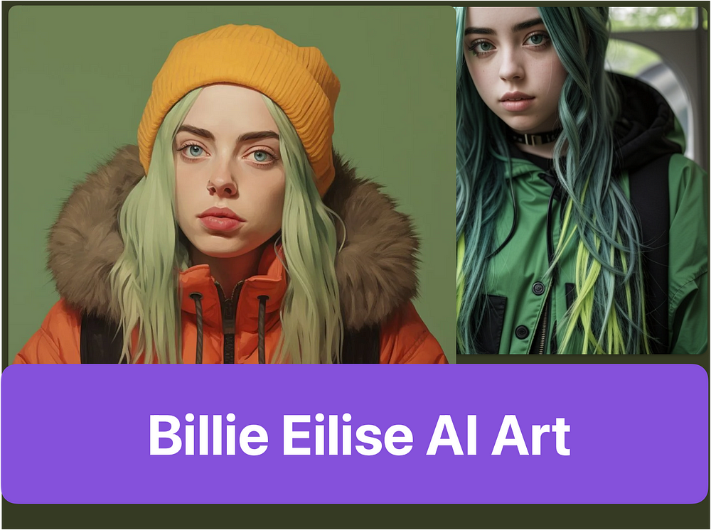 Billie Eilish AI Art: Develop AI Tool for AI Art Creation