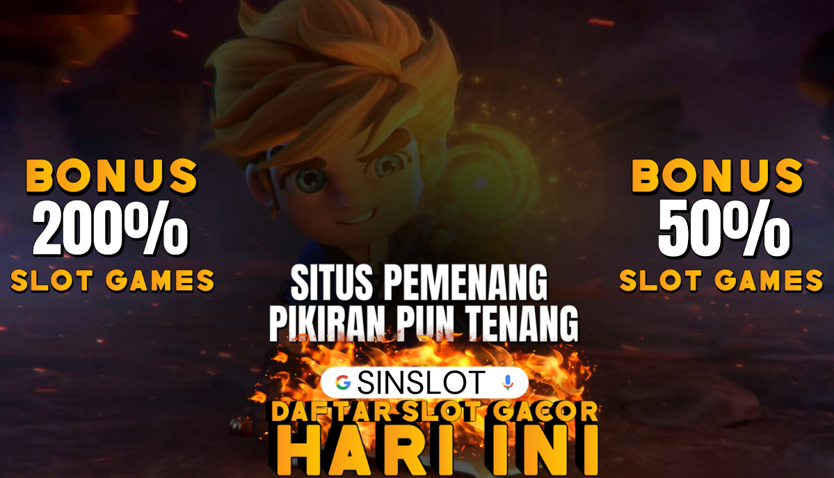 Sinslot🧠 Situs Pemenang Pikiran Pun Jadi Tenang Terbaru.