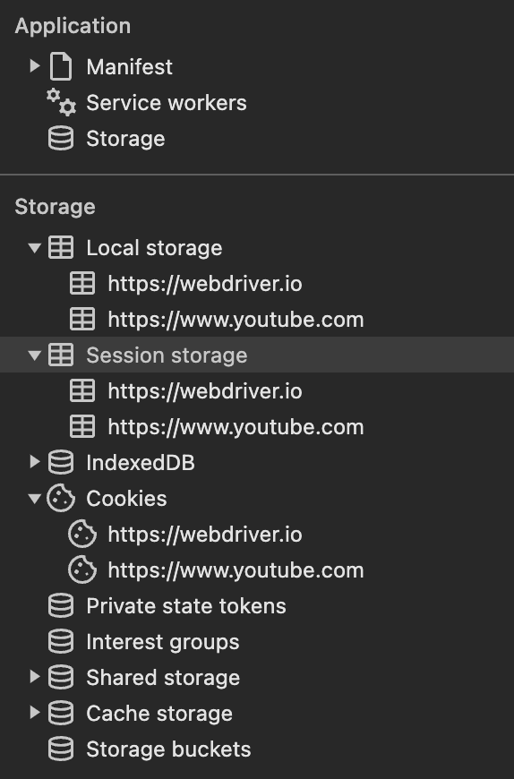 Data Storage - Browser Architecture 2024