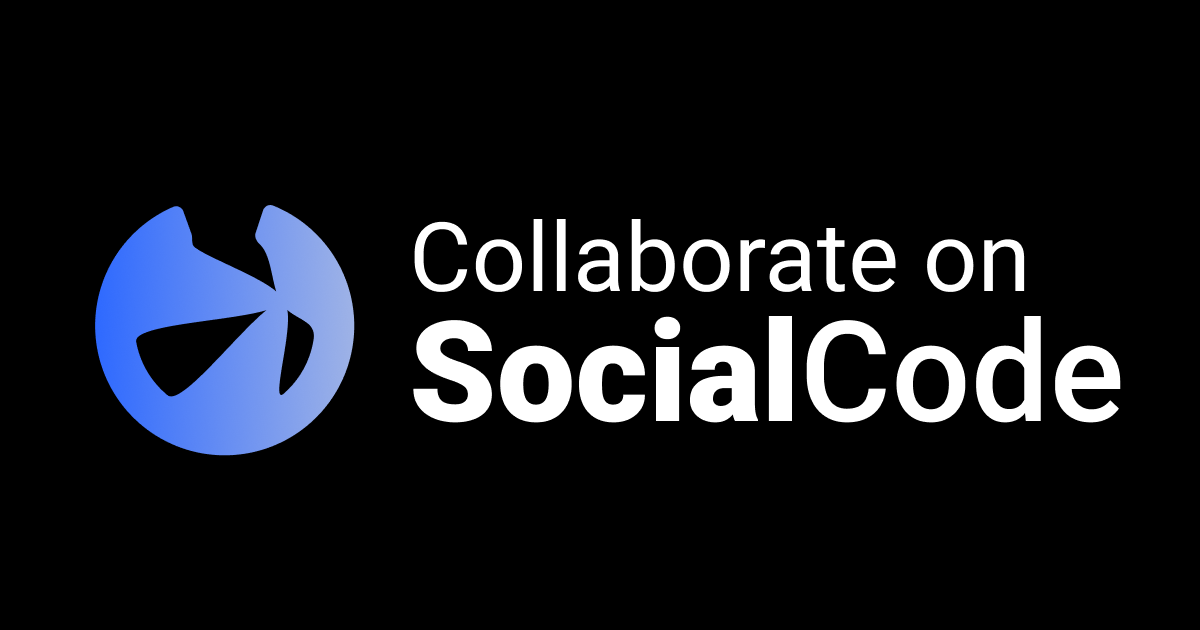 Say Goodbye to Solo Coding 👋: Collaborate with Others on SocialCode 🤝