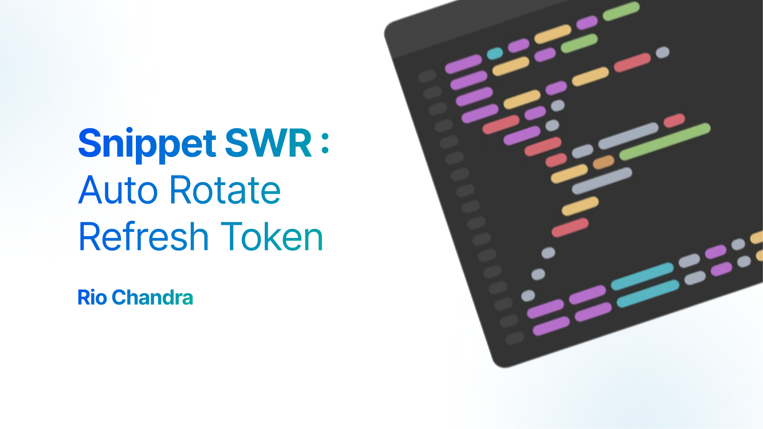 SWR Nextjs : Auto Rotate Refresh Token