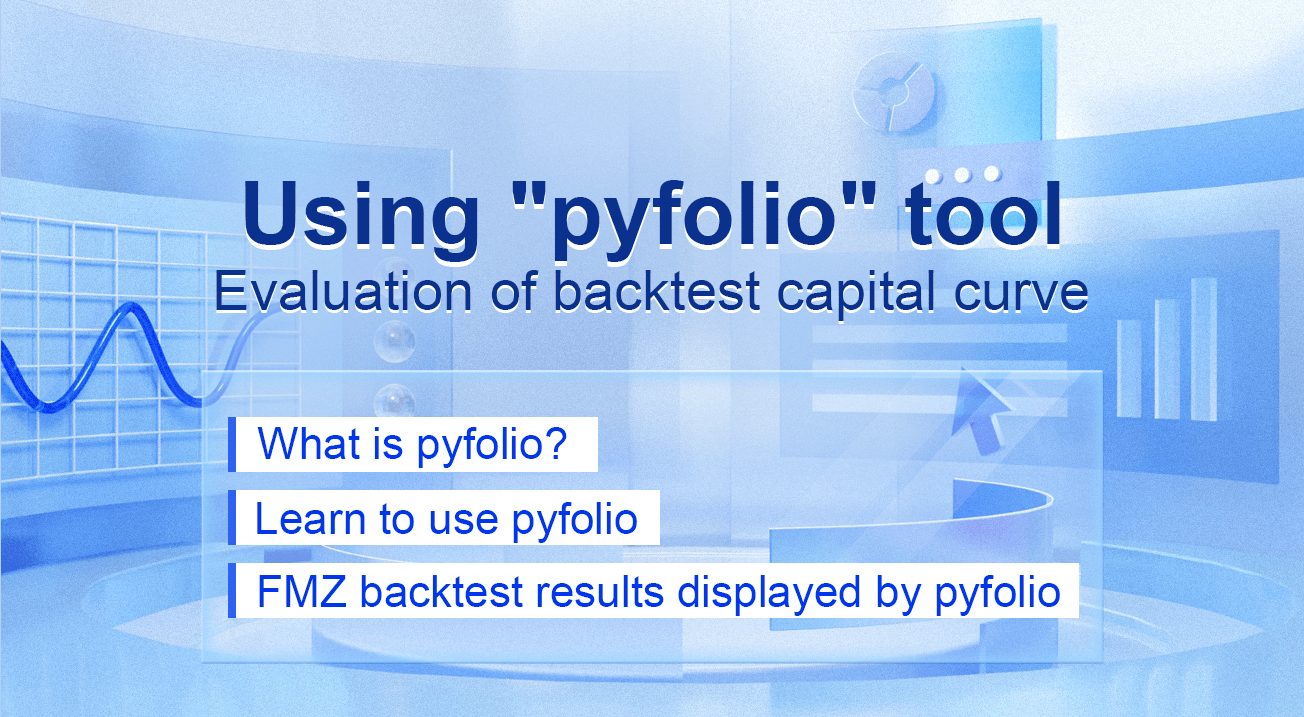 Evaluation of backtest capital curve using "pyfolio" tool