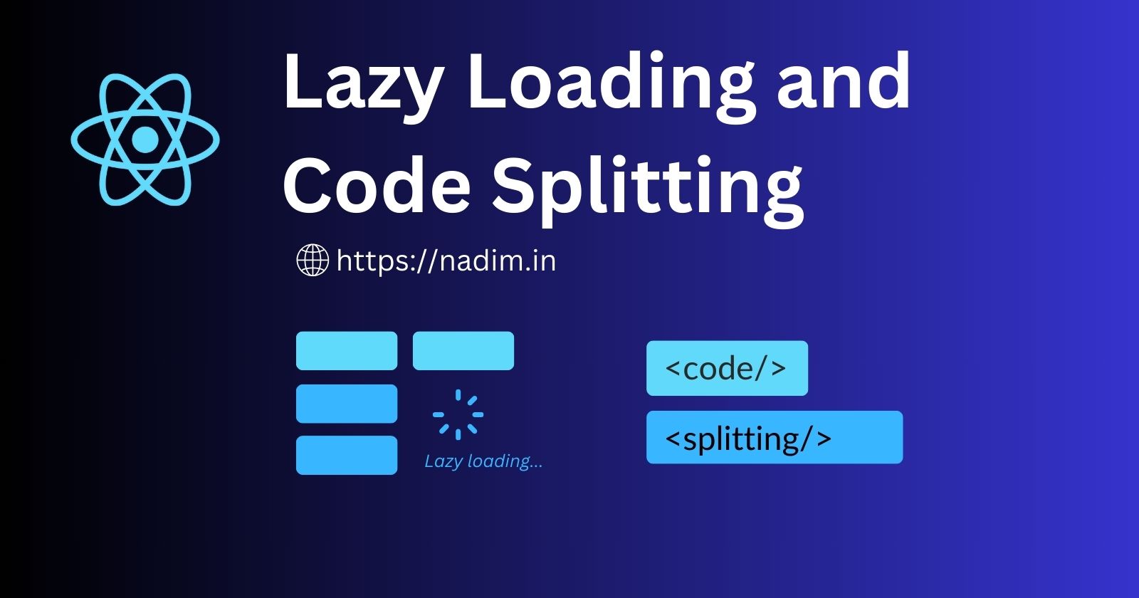 How to Optimize Web Apps Using Lazy Loading and Code Splitting