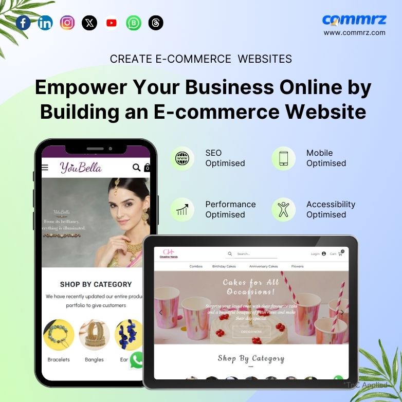 Commrz: Best Ecommerce Platform for Small Business in India