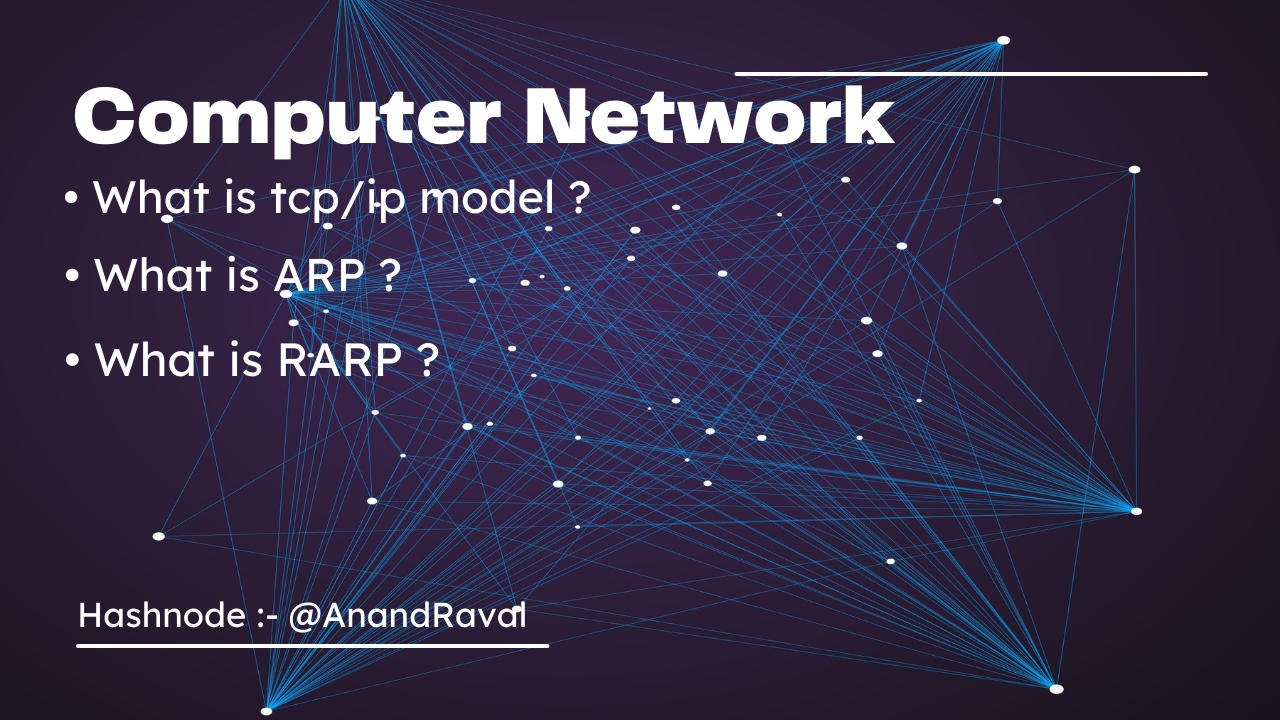 Exploring the TCP/IP Model, ARP, and RARP 🌐📡