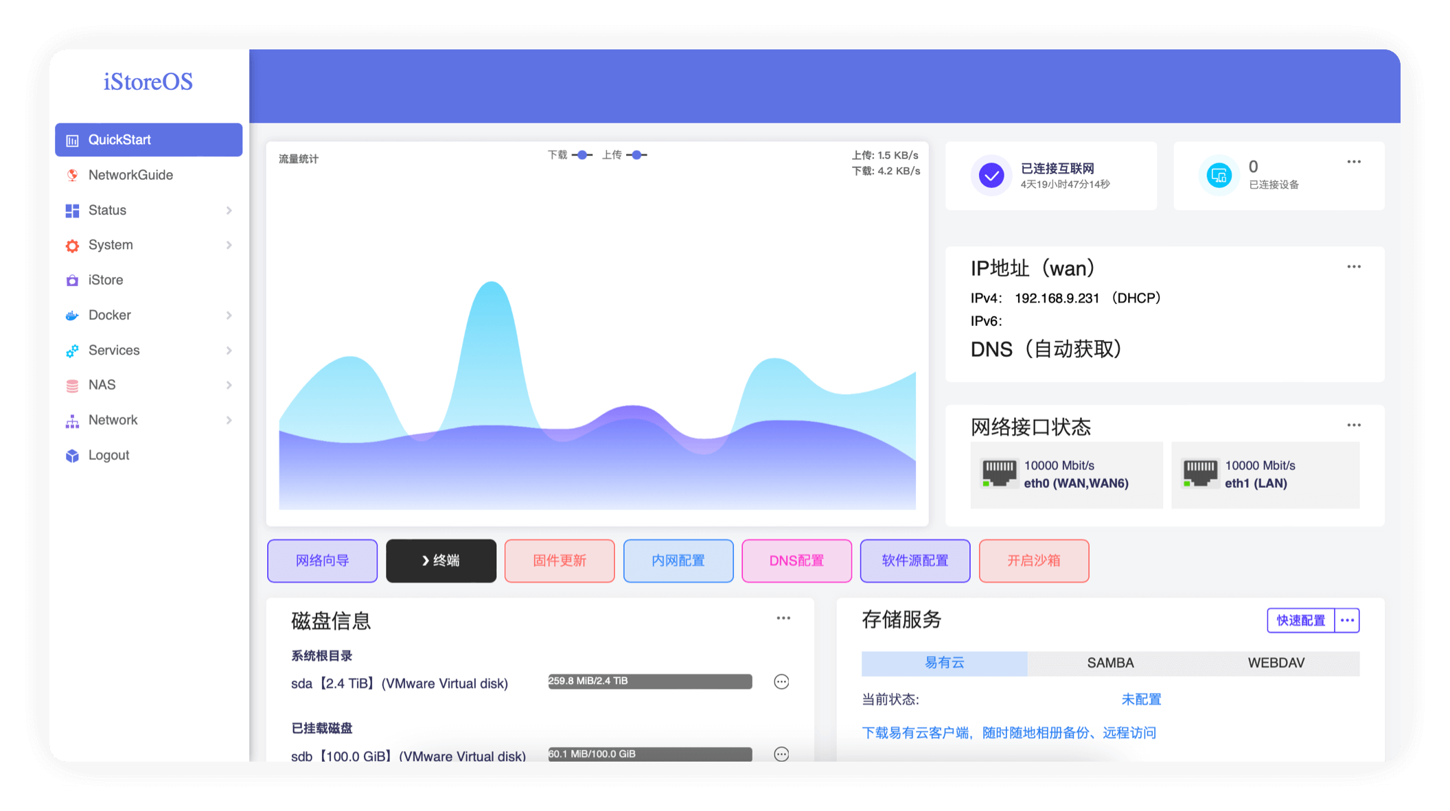 ESXi 8 安装 iStoreOS