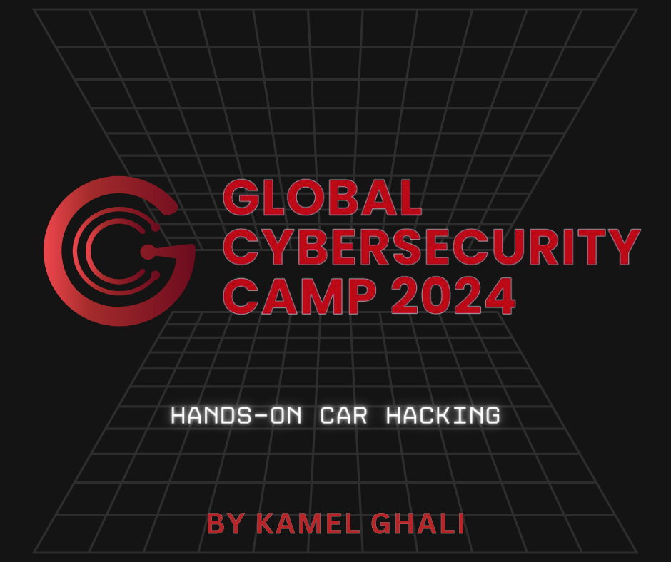 GCC 2024 : Hands-on Car Hacking