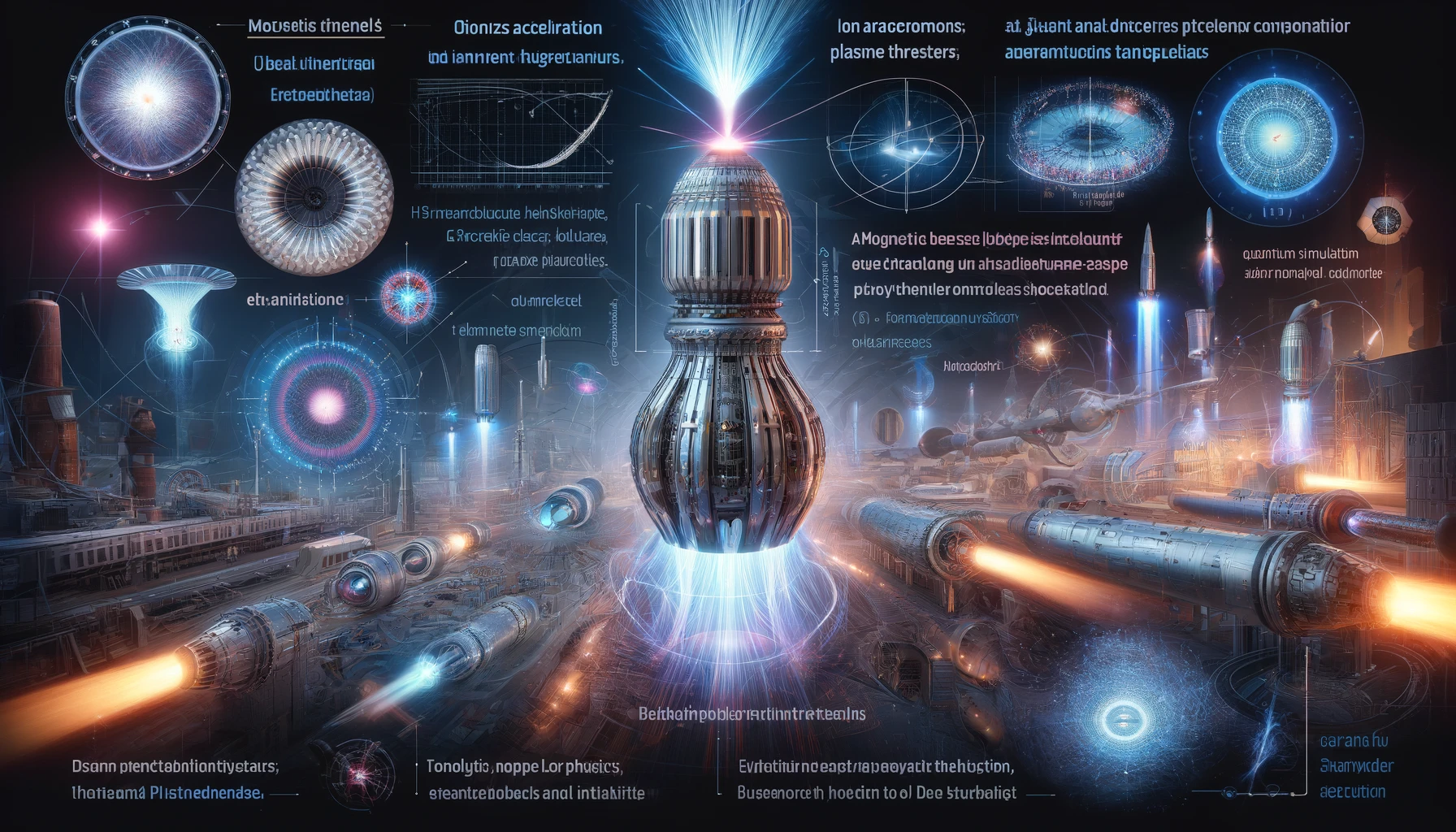 Quantum Simulation of Propulsion Physics