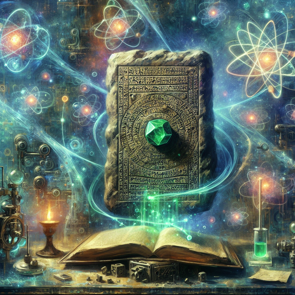 The Emerald Tablet of Thoth: Ancient Wisdom Meets Quantum Science 💎