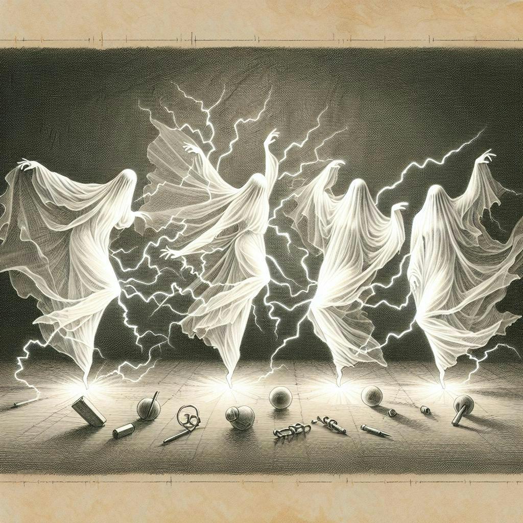 👻 Dancing Ghosts: Exploring Static Electricity with Tissue Paper 👻