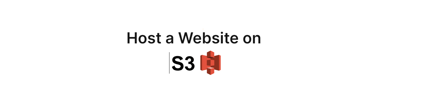 Project  #1 -Hosting a static website on S3