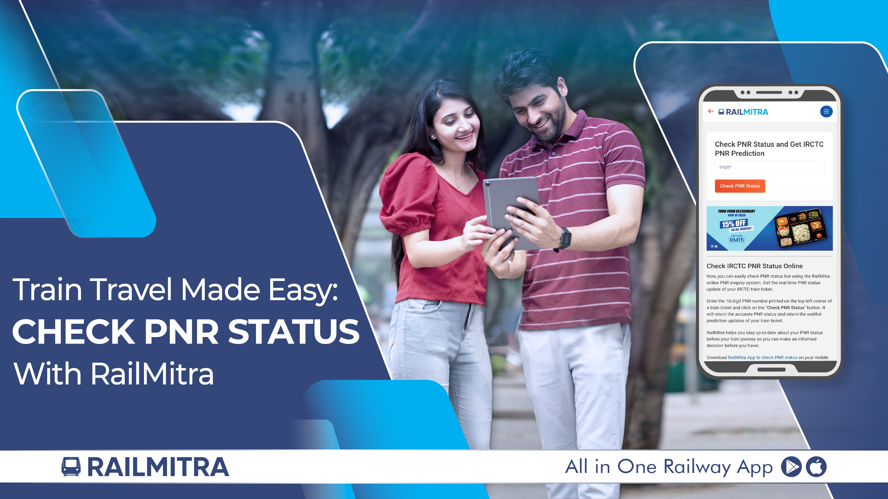 Train Travel Made Easy: Check PNR Status With RailMitra