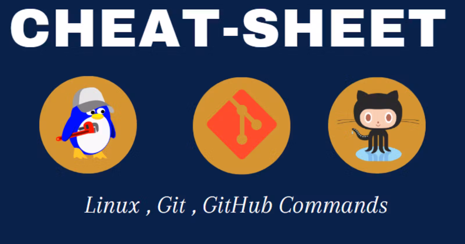 Creating a Linux & Git-GitHub Cheat Sheet