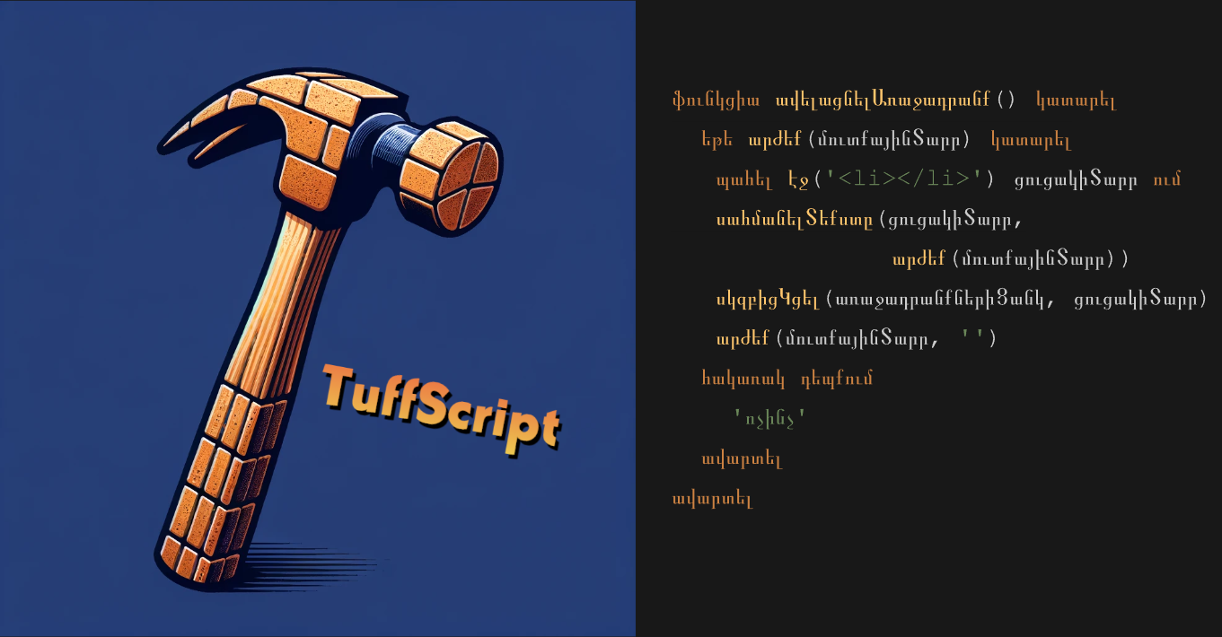 Creating TuffScript: Exploring Esoteric Programming Languages and Their Foundations