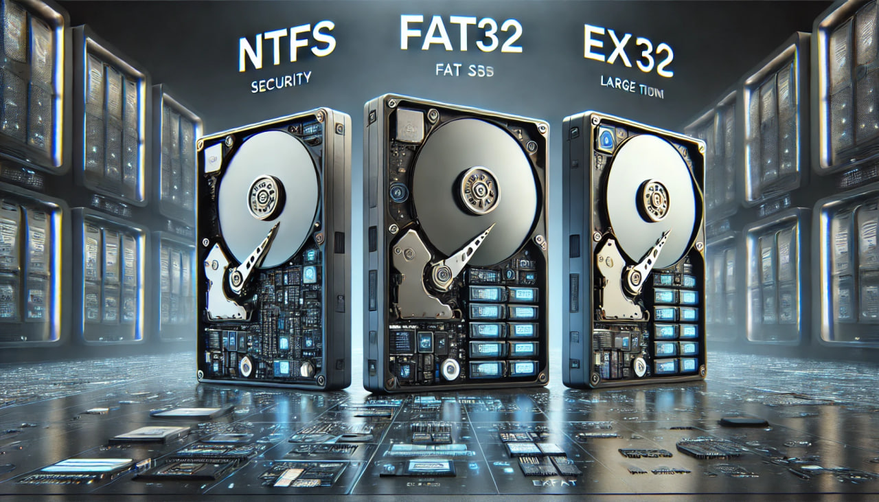 File System Comparison: NTFS, FAT32, and exFAT