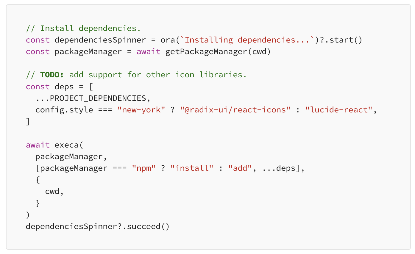 shadcn-ui/ui codebase analysis: How does shadcn-ui CLI work? — Part 2.15