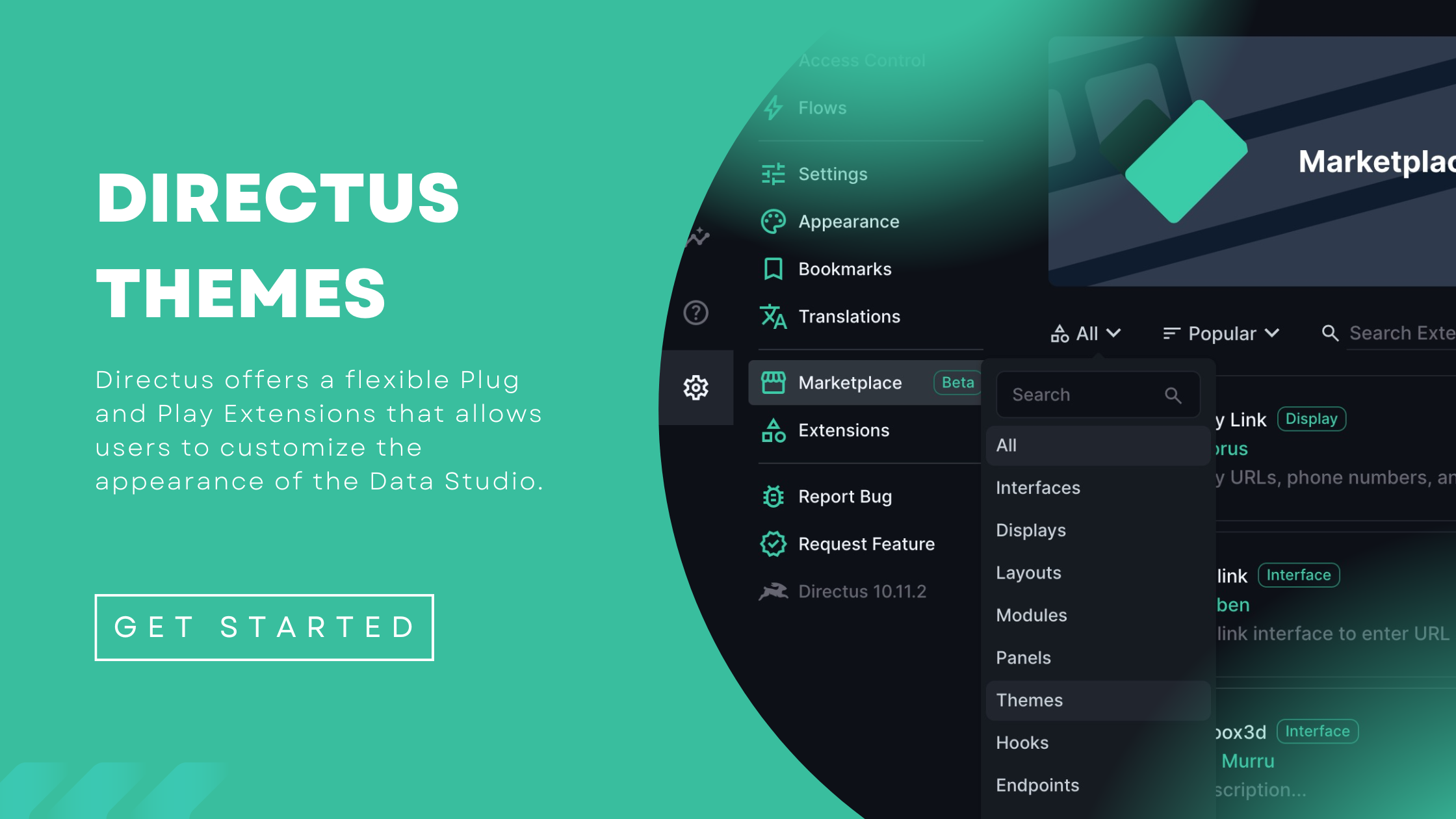 Most Popular Directus Themes